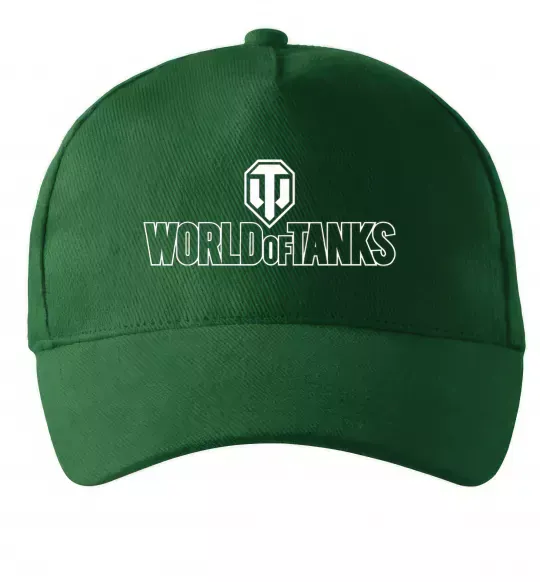 Кепка World of Tanks logo Темно-зеленый фото