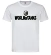 Мужская футболка World of Tanks лого кольорове Белый фото