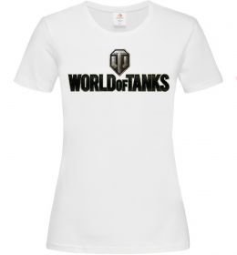 Жіноча футболка World of Tanks лого кольорове Жіноча футболка World of Tanks лого кольорове
