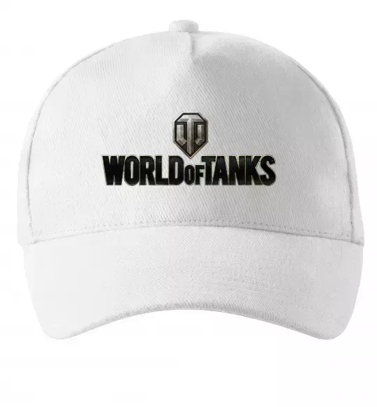 Кепка World of Tanks лого кольорове Білий фото