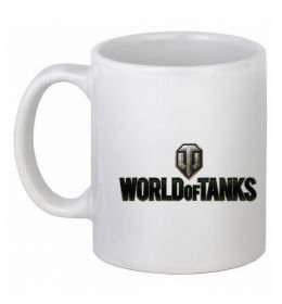 Чашка керамическая World of Tanks лого кольорове