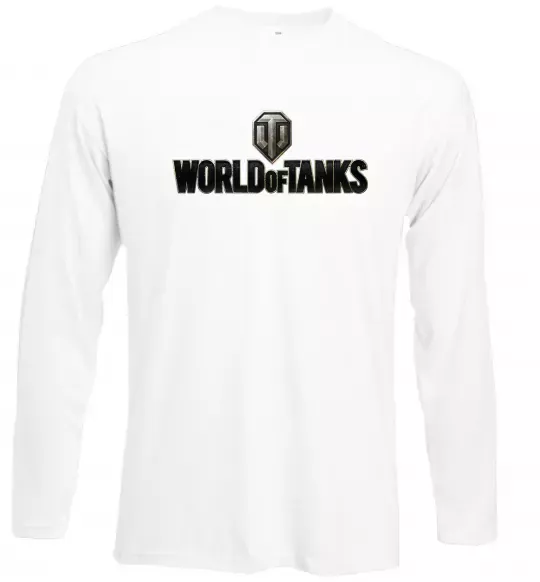 Лонгслив World of Tanks лого кольорове Белый фото