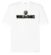 Футболка Оверсайз World of Tanks лого кольорове Білий фото