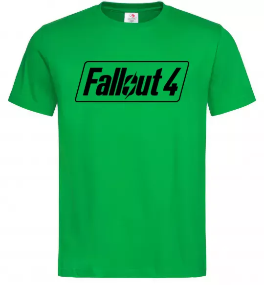 Чоловіча футболка Fallout 4 Зелений фото