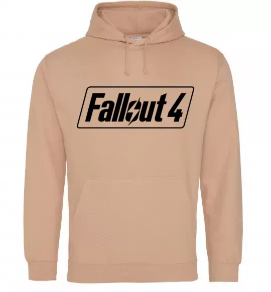 Мужская толстовка (худи) Fallout 4 Песочный фото