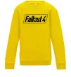 Детский Свитшот Fallout 4 Солнечно желтый Детский Свитшот Fallout 4 Солнечно желтый фото