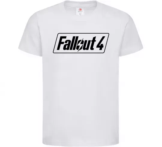 Детская футболка Fallout 4 Белый фото