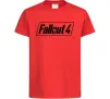 Детская футболка Fallout 4 Красный Детская футболка Fallout 4 Красный фото