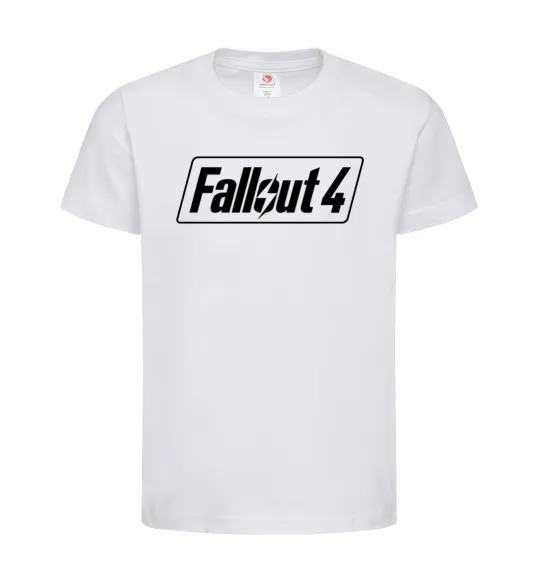 Детская футболка Fallout 4 Белый фото