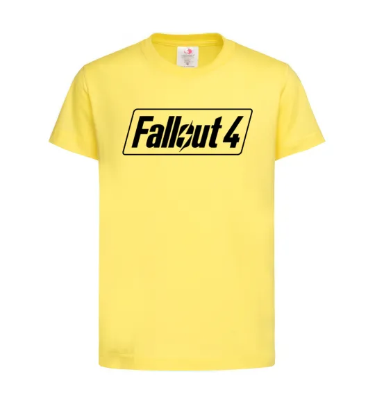 Детская футболка Fallout 4 Лимонный фото