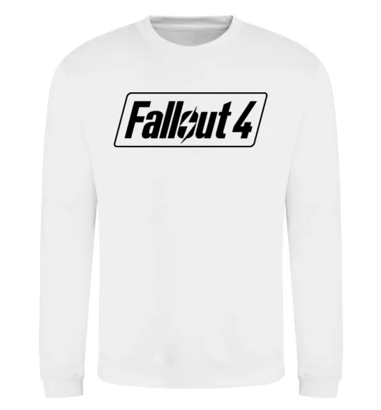 Свитшот Fallout 4 Белый фото