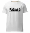 Мужская премиум футболка Fallout 4 Белый фото