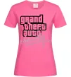 Жіноча футболка Grand theft auto Vice city Яскраво-рожевий Жіноча футболка Grand theft auto Vice city Яскраво-рожевий фото