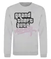 Свитшот Grand theft auto Vice city Серый меланж фото