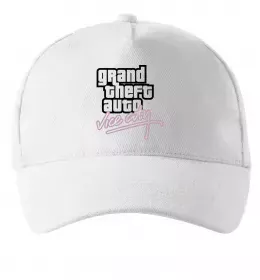 Кепка Grand theft auto Vice city Белый фото