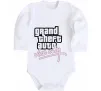Дитячий бодік Grand theft auto Vice city Білий фото