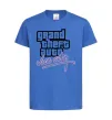 Детская футболка Grand theft auto Vice city Ярко-синий фото