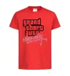 Детская футболка Grand theft auto Vice city Красный фото