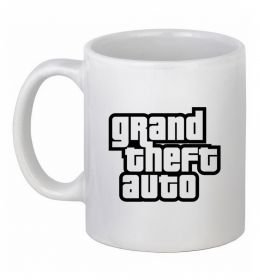 Чашка керамическая GTA logo