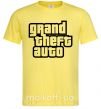 Мужская футболка GTA logo Лимонный фото