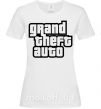 Жіноча футболка GTA logo Білий фото
