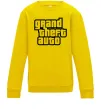 Дитячий світшот GTA logo Сонячно жовтий фото