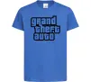 Дитяча футболка GTA logo Яскраво-синій фото