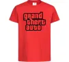 Дитяча футболка GTA logo Червоний фото