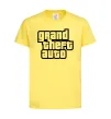Детская футболка GTA logo Лимонный фото