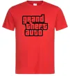 Чоловіча футболка GTA logo Червоний фото