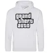 Женская толстовка (худи) GTA logo Серый меланж Женская толстовка (худи) GTA logo Серый меланж фото