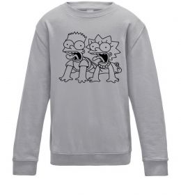 Детский Свитшот Ліса та Барт