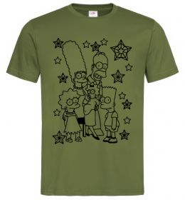 Чоловіча футболка Сімпсони в зірках