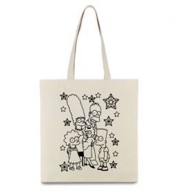 Эко-сумка Сімпсони в зірках