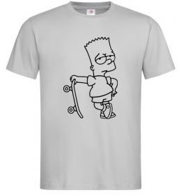 Мужская футболка Барт зі скейтом Мужская футболка Барт зі скейтом