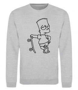 Світшот Барт зі скейтом Світшот Барт зі скейтом