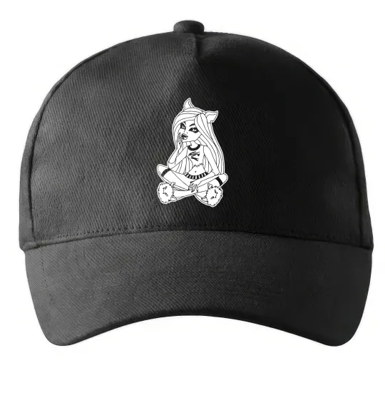 Кепка Монстр в капцях Черный фото