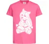 Дитяча футболка Монстр в капцях Яскраво-рожевий Дитяча футболка Монстр в капцях Яскраво-рожевий фото