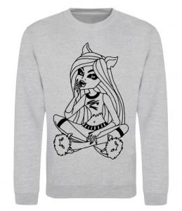 Світшот Монстр в капцях