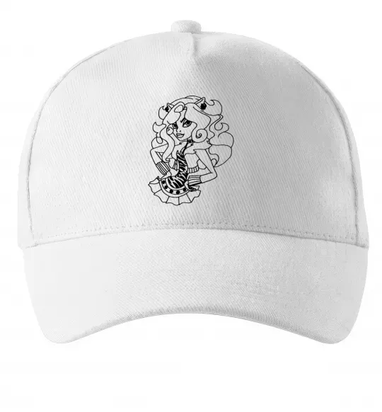 Кепка Торалей в спідниці Белый фото