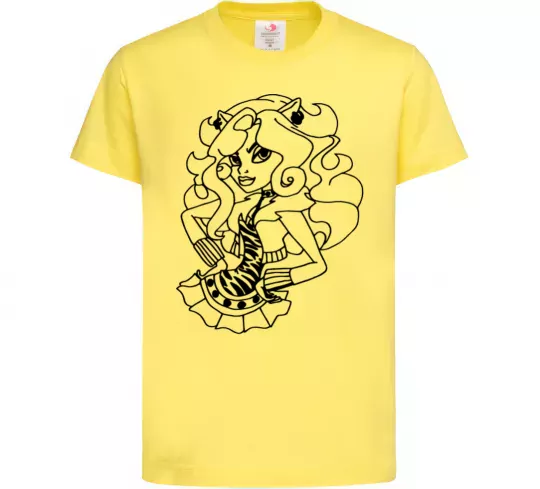 Детская футболка Торалей в спідниці Лимонный фото