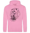 Чоловіча толстовка (худі) Торалей в спідниці Рожевий фото