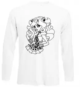 Лонгслив Торалей Страйп Белый фото