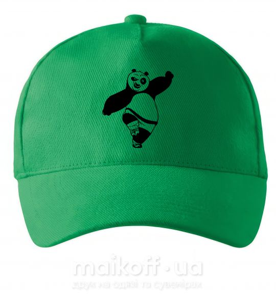 Кепка Кунг фу панда Зеленый фото