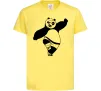 Детская футболка Кунг фу панда Лимонный Детская футболка Кунг фу панда Лимонный фото