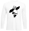 Лонгслів Кунг фу панда Білий фото