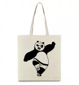 Эко-сумка ПАНДА з фільму крик Черный фото