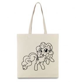 Еко-сумка Пінкі Пай з бантом