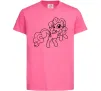 Детская футболка Пінкі Пай з бантом Ярко-розовый Детская футболка Пінкі Пай з бантом Ярко-розовый фото