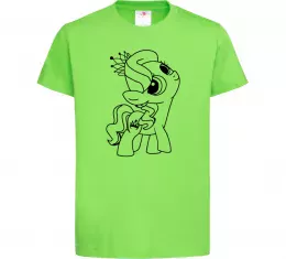 Детская футболка Флаттершай Ярко-синий фото